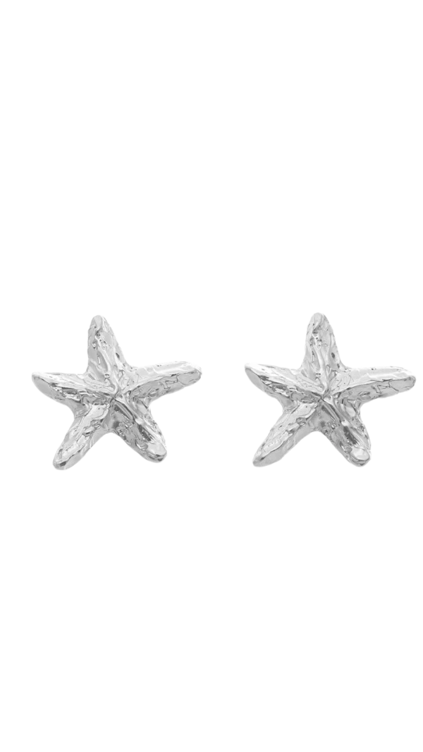 Kolczyki STARFISH SILVER