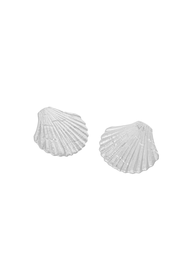 kolczyki SHELL SILVER