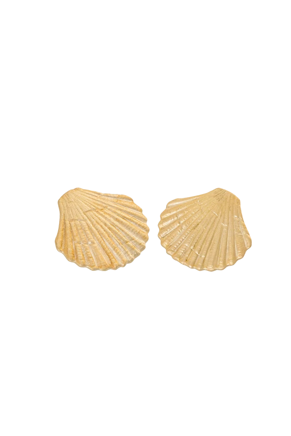 kolczyki SHELL GOLD