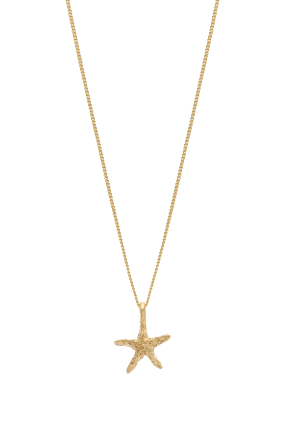 naszyjnik MINI STARFISH ZŁOTO 14K