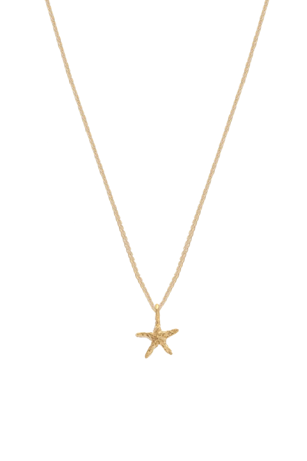 naszyjnik MINI STARFISH ZŁOTO 14K