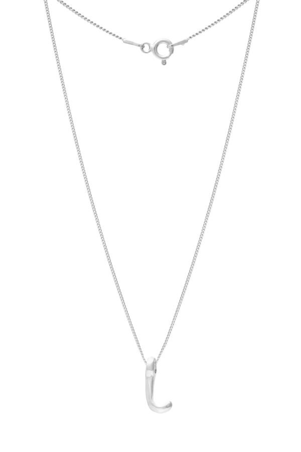 Naszyjnik LITERKA "L" SILVER