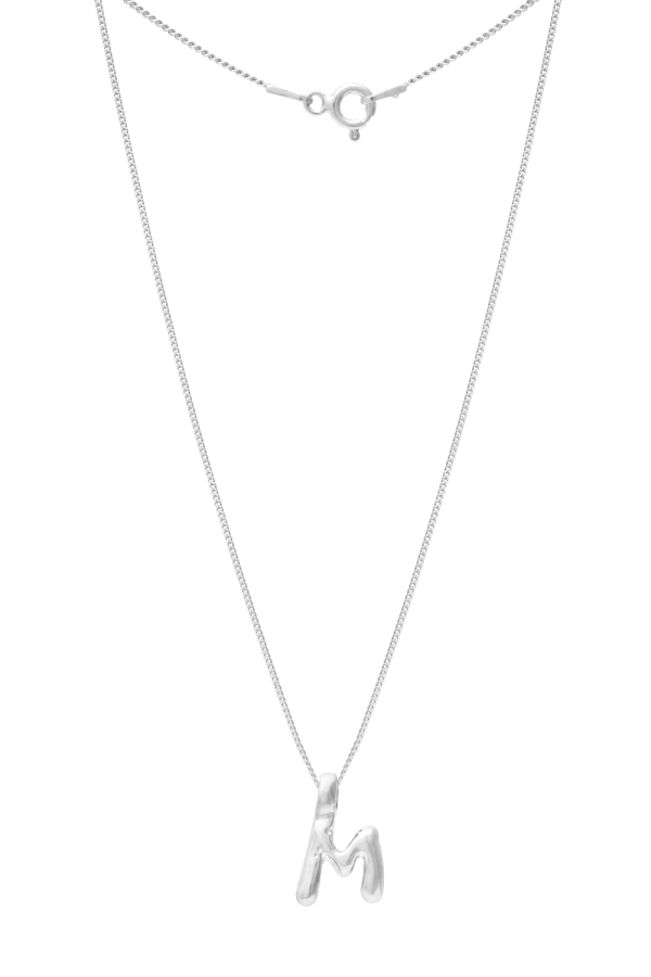 Naszyjnik LITERKA "M" SILVER