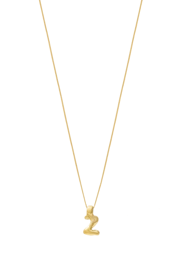 Naszyjnik LITERKA "Z" ZŁOTO 14K