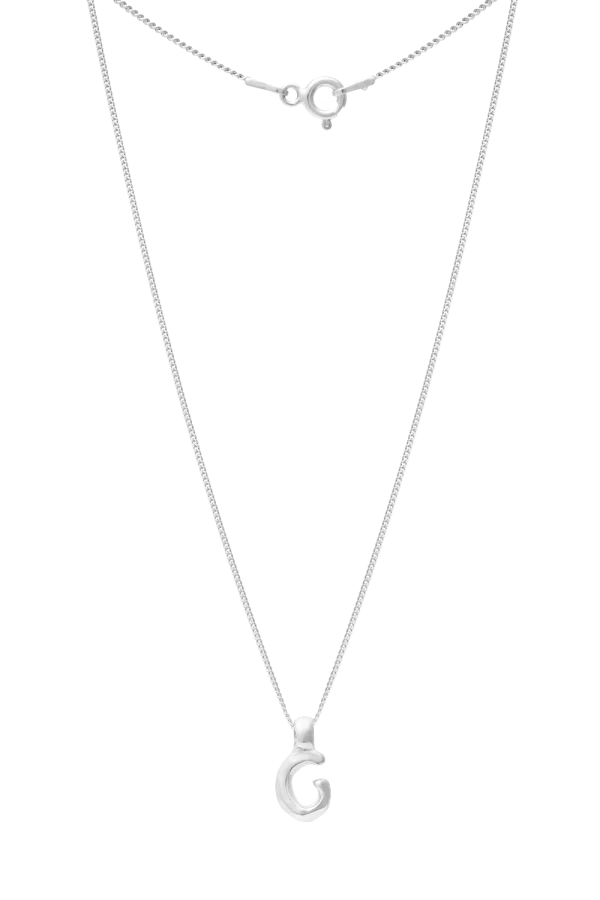 Naszyjnik LITERKA "G" SILVER