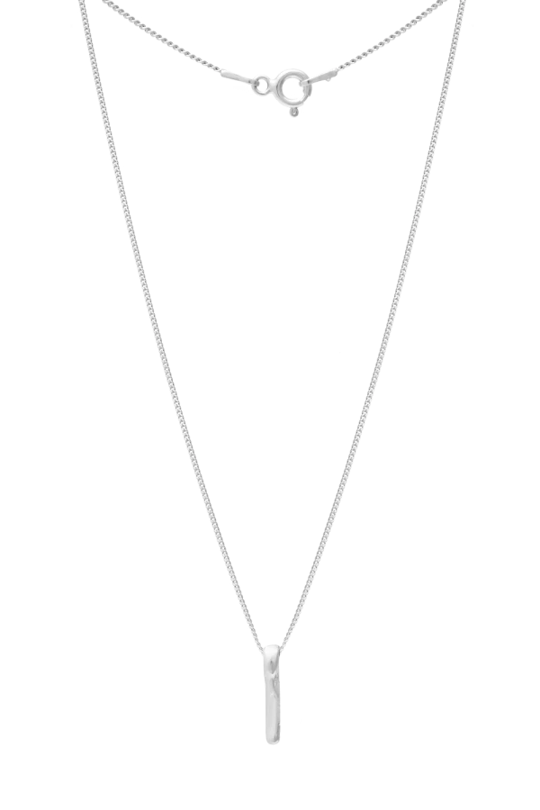 Naszyjnik LITERKA "I" SILVER