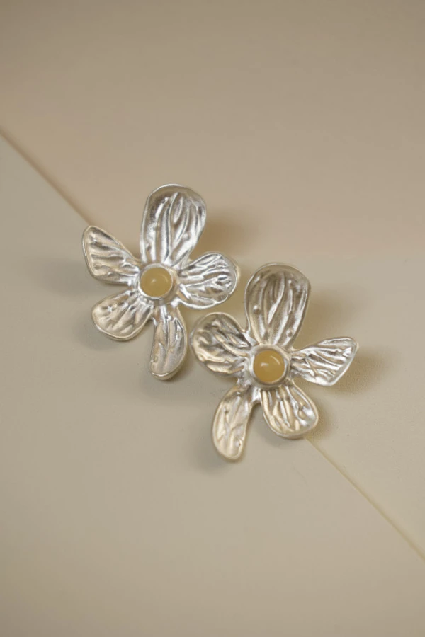 Kolczyki WĘCH AWENTURYN ŻÓŁTY SILVER Kolczyki WĘCH AWENTURYN ŻÓŁTY SILVER