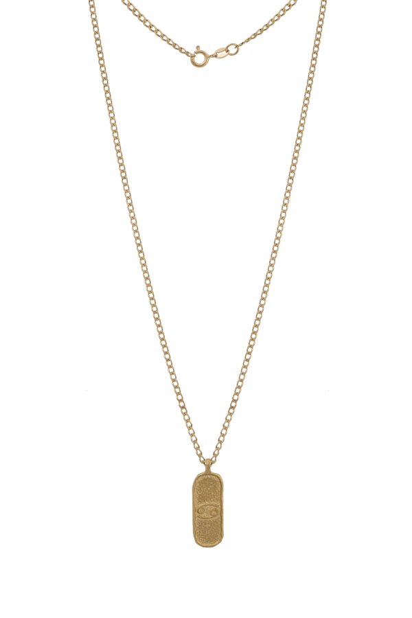 Męski Naszyjnik ZODIAK RAK GOLD
