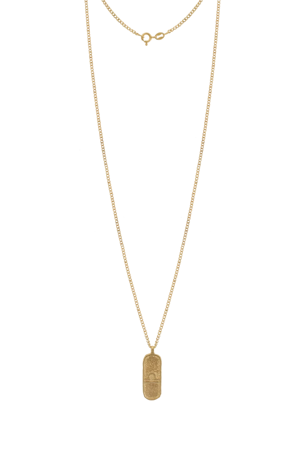 Naszyjnik ZODIAK WAGA GOLD