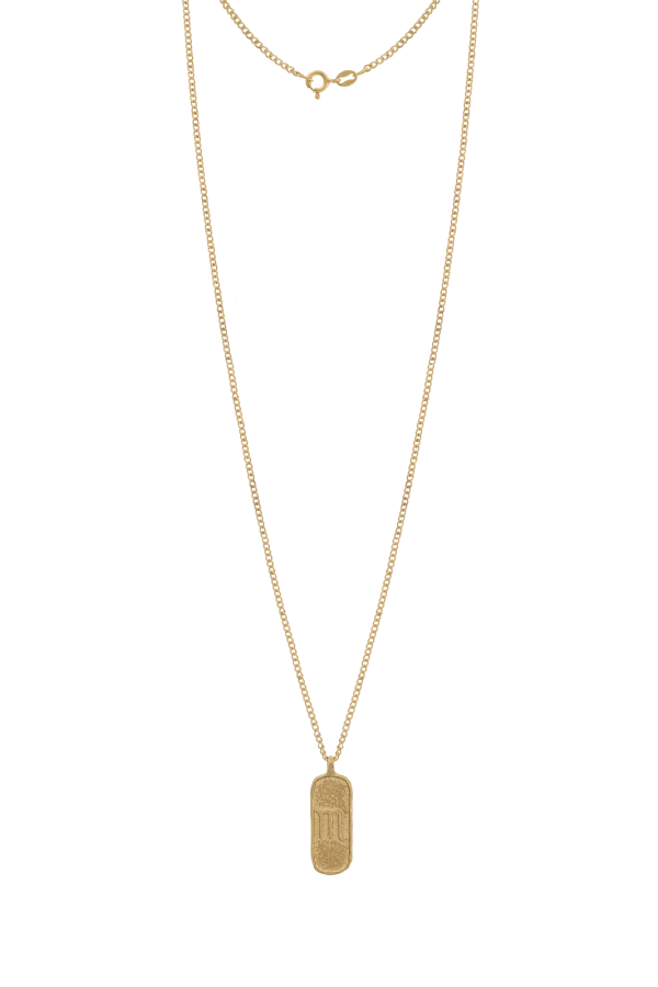 Naszyjnik ZODIAK SKORPION GOLD