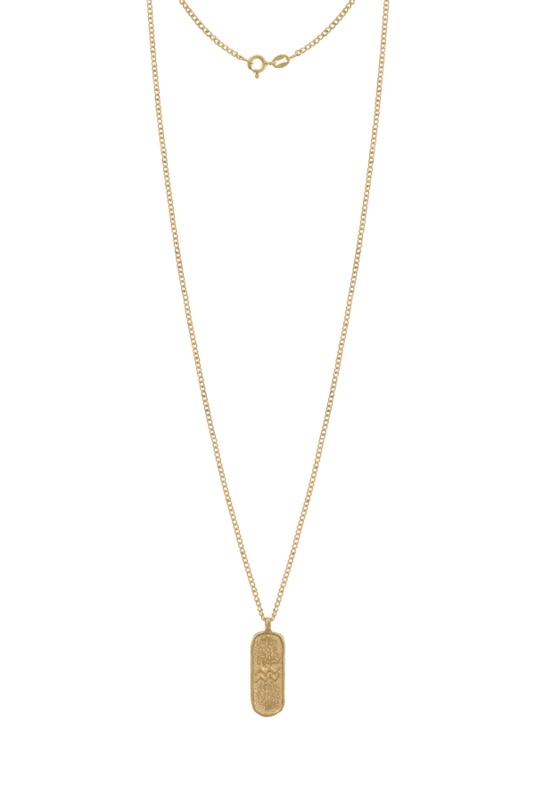 Naszyjnik ZODIAK WODNIK GOLD Naszyjnik ZODIAK WODNIK GOLD