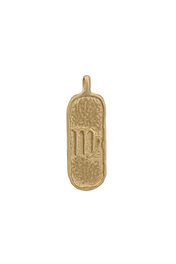 Męski Naszyjnik ZODIAK PANNA GOLD