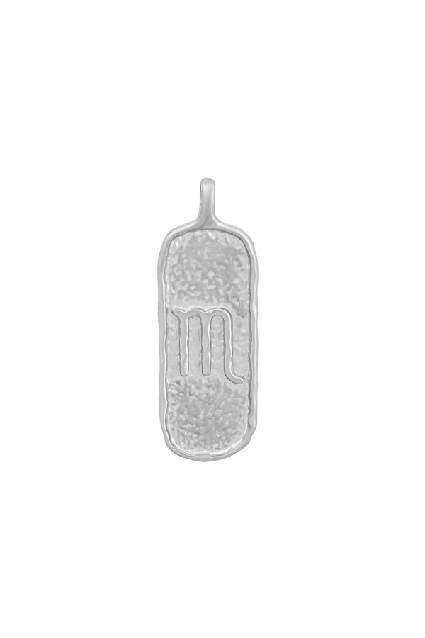 Męski Naszyjnik ZODIAK PANNA SILVER