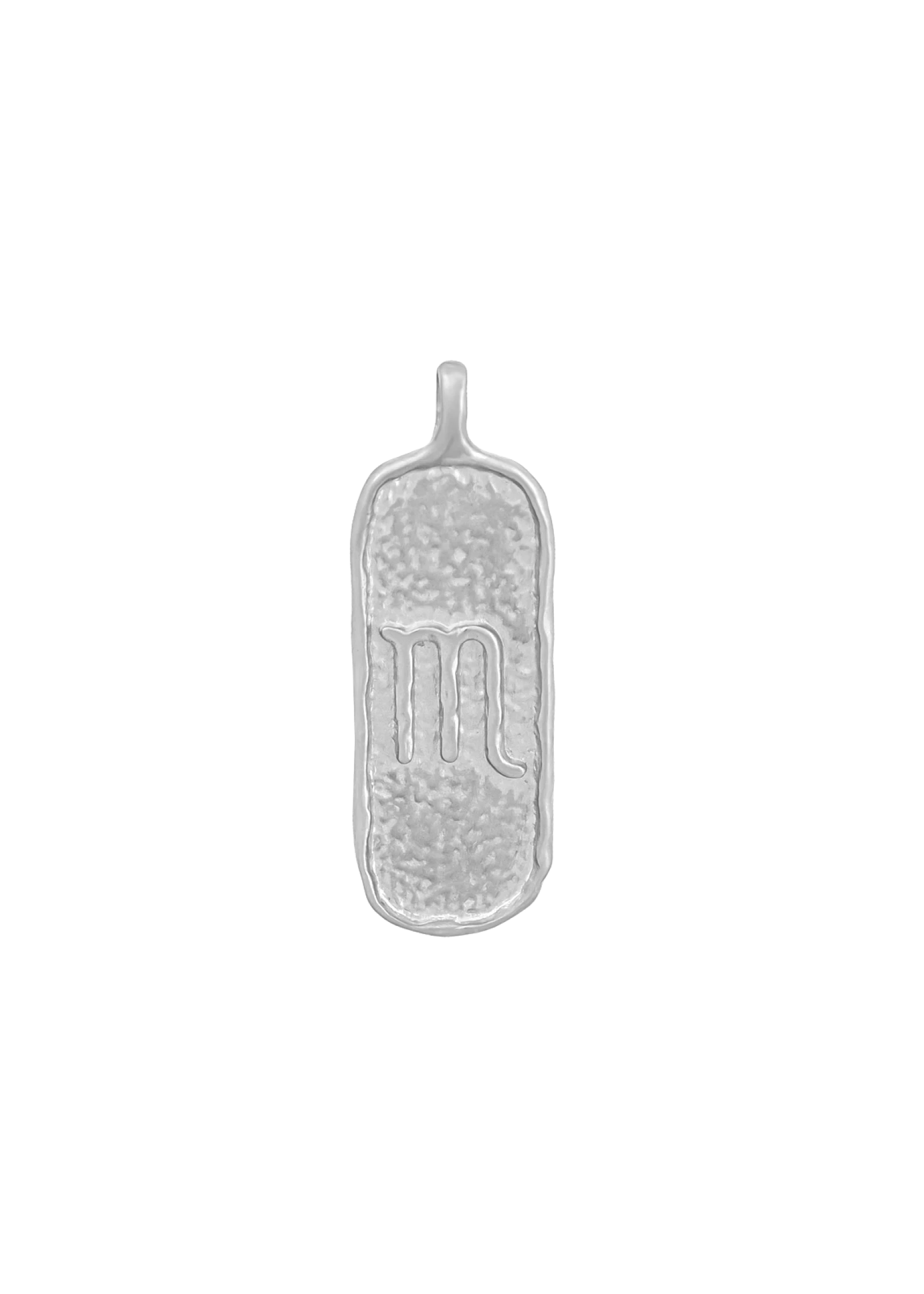 Męski Naszyjnik ZODIAK SKORPION SILVER