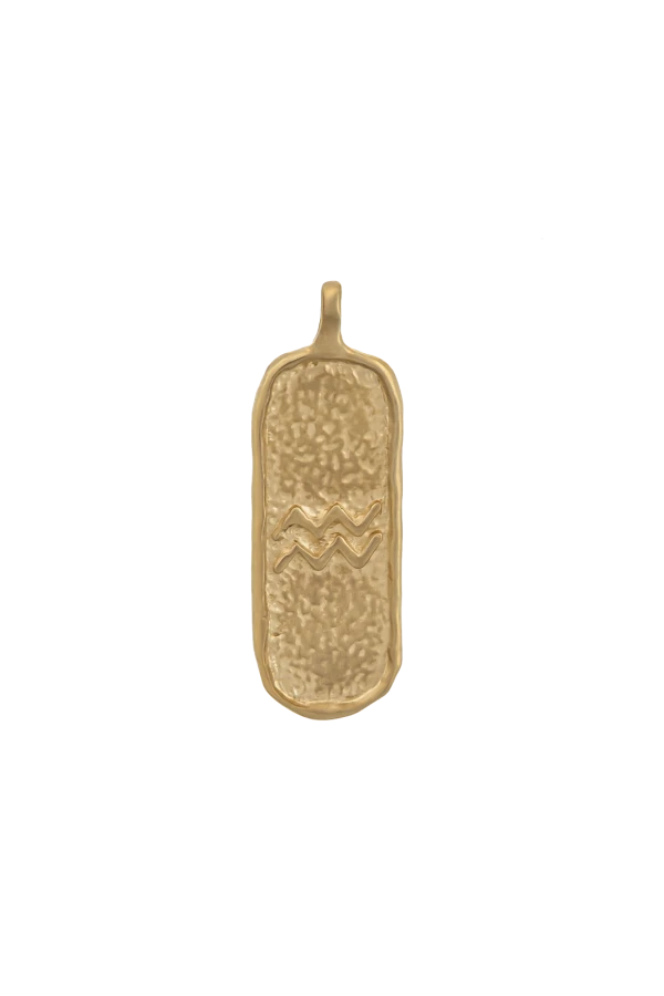 Naszyjnik ZODIAK WODNIK GOLD