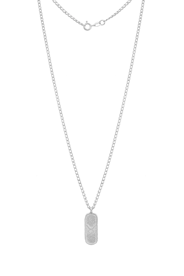 Męski Naszyjnik ZODIAK BYK SILVER