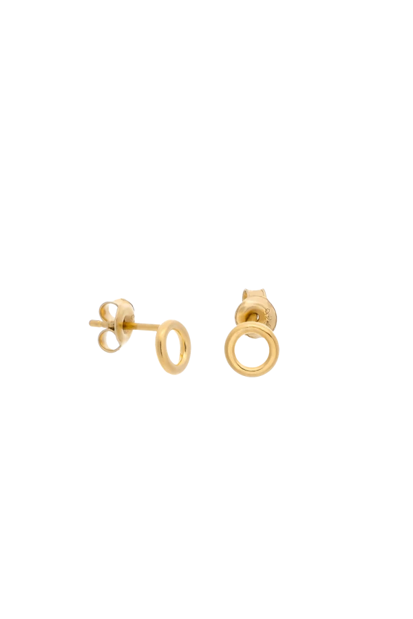Kolczyki MINI ROUND GOLD Kolczyki MINI ROUND GOLD