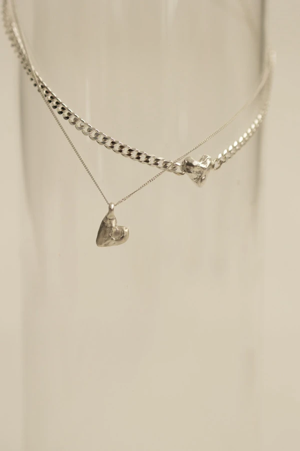 Zawieszka MINI HEART SILVER