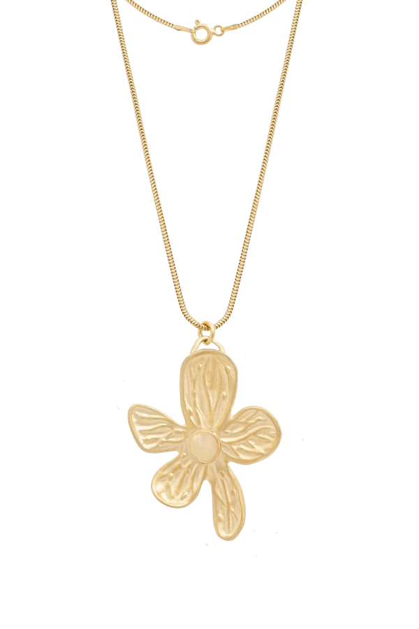 Naszyjnik WĘCH AWENTURYN ŻÓŁTY GOLD