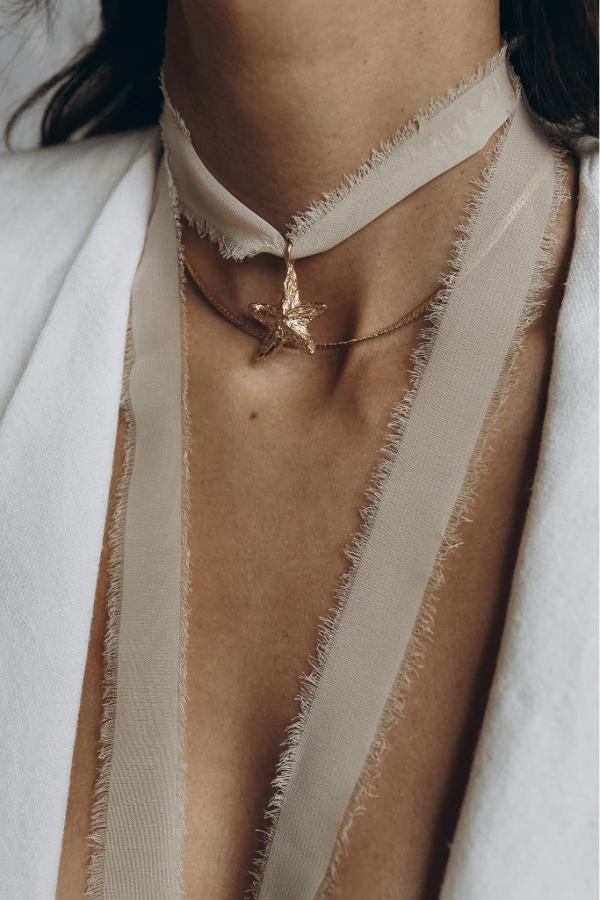 Zawieszka STARFISH ZŁOTO 14K