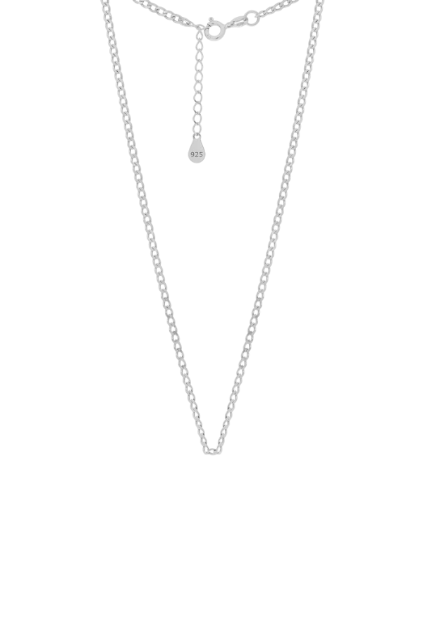 Łańcuszek PANCERKA SILVER
