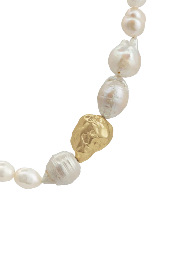 Naszyjnik PERŁY BOND GOLD