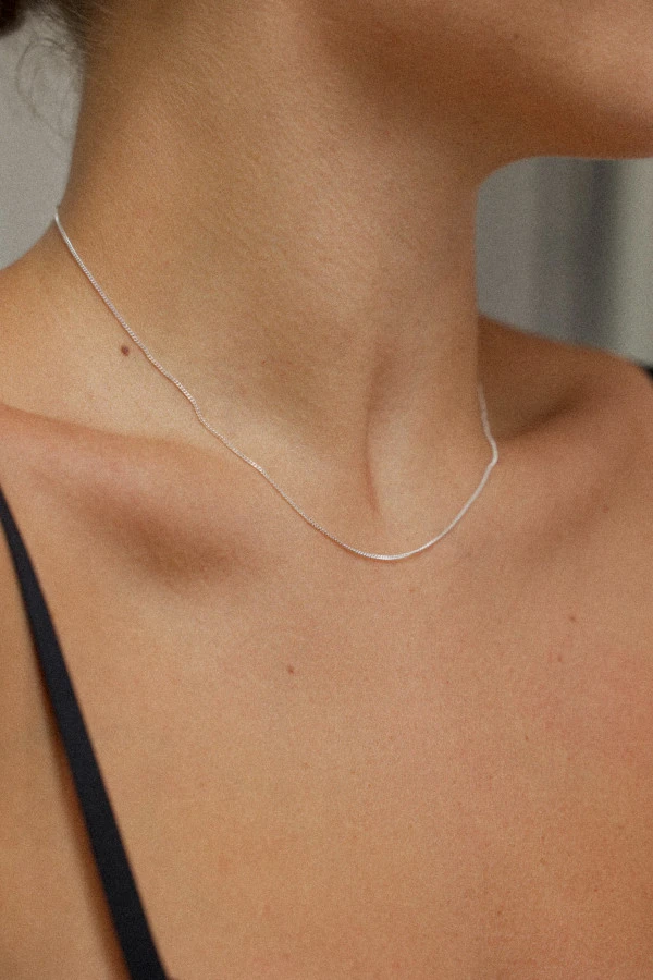 Łańcuszek MINI PANCERKA SILVER