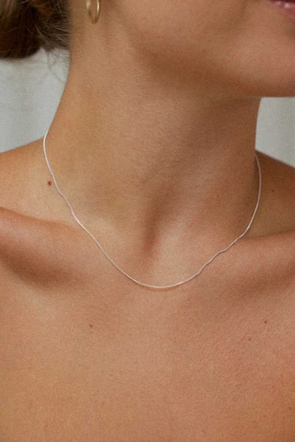 Łańcuszek MINI PANCERKA SILVER